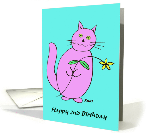 2nd Birthday card (127383)
