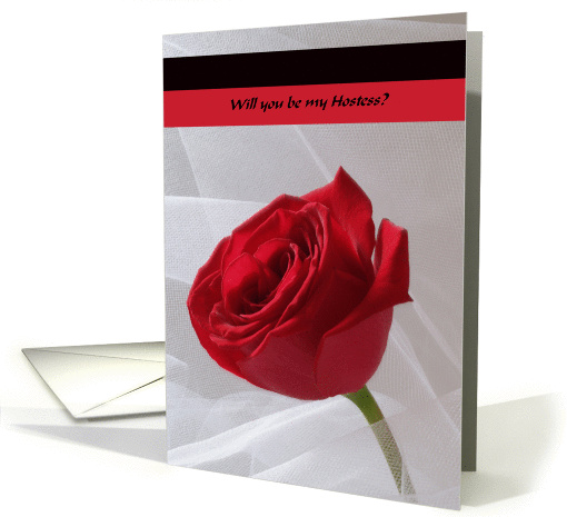 Will you be my hostess? card (128636)