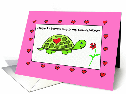 Turtle Love for my Grandchildren card (144179)
