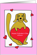 Puppy Love for my Godson card