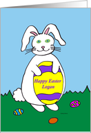 Happy Easter Logan card