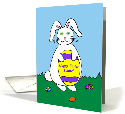 Happy Easter Daniel card (159381)