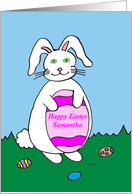 Happy Easter Samantha card