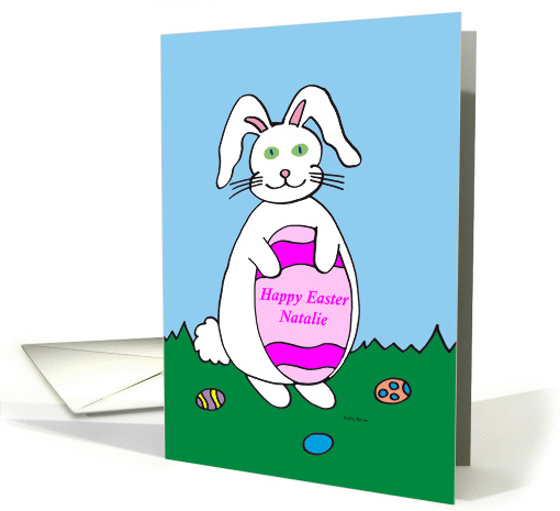 Happy Easter Natalie card (159447)