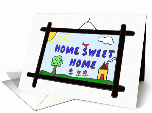 Home Sweet Home Picture card (163738)