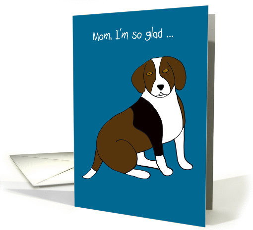 Mothers Day from the Dog (Regal Beagle) card (176171)