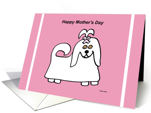 Mothers Day from the Dog (Lovable) card (176822)