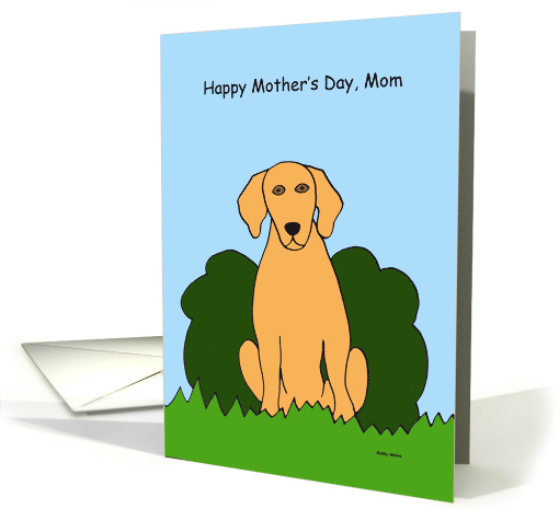 Mothers day Card from the Golden Dog card (177098)