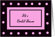 Pink Bridal Shower...