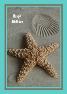 Beach Birthday Card ...