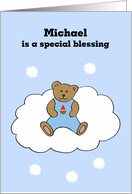 Michael Baby Boy Congratulations card