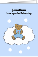 Jonathan Baby Boy Congratulations card