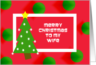 To My Wife Christmas...