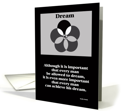 Martin Luther King Day Card -- Dream card (326758)