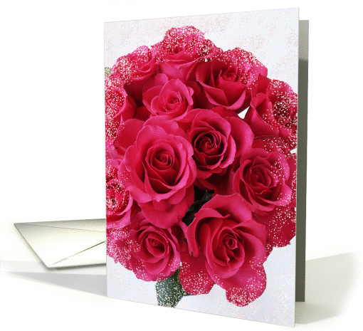 Will You Be My Bridesmaid Card -- Bridesmaid Bouquet card (340062)