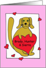 Brady, Hunter & Sierra card