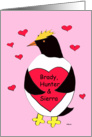 Brady, Hunter & Sierra Penguin card