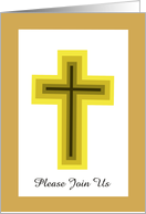 Priesthood Ordination Card -- Cross card