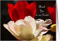 Tulips Greeter Thank You Card