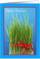Persian New Year Card -- New Year Wheat Grass card