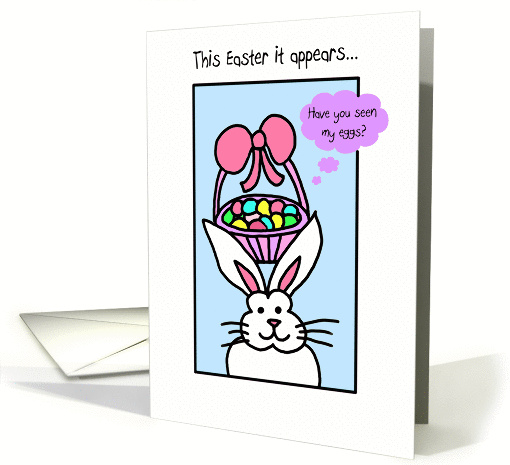 Across the Miles Easter Bunny card (392383)