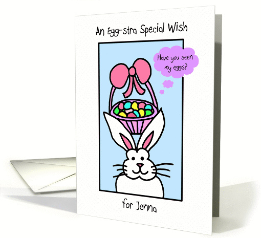 Jenna -- Easter Bunny card (394045)
