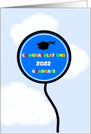 Graduation Congratulations Year Graduate Balloon card