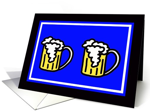 Ushers and A Brewski -- Funny card (413810)
