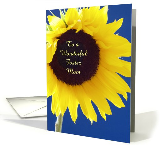 Foster Mom Sunshine on Mothers Day card (415273)