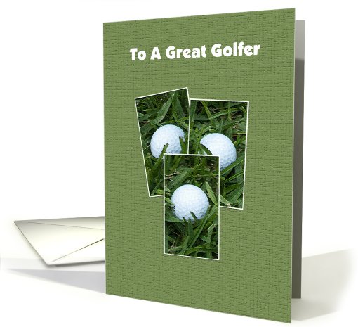 Golf Birthday Card -- Happy Birdie card (454327)