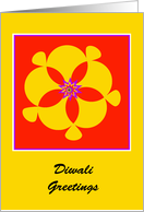 Diwali Greeting Card -- Festive Design card