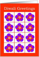 Diwali Greetings -- Rangoli card