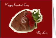 Happy Sweetest Day Card -- Sweets for My Love card