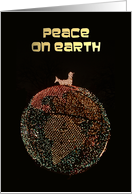 Corporate Christmas Card -- Peace on Earth card