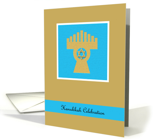 Menorah Hanukkah Invitation card (525135)