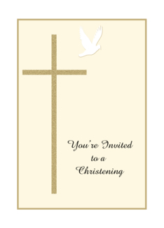 Christening Invite -...