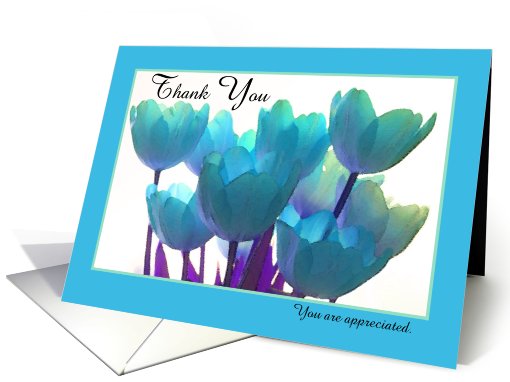 Employee Appreciation Card -- You are appreciated card (569245)