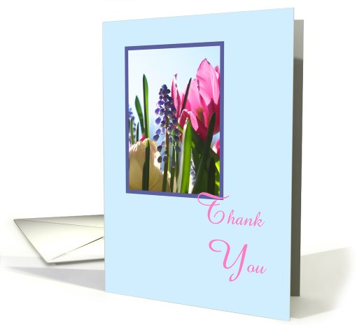 Employee Appreciation Card -- Spring Flowers card (572553)