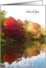 Georgeous Lake Sympathy or Funeral Thank You Card