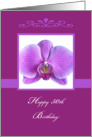50th Birthday Orchid Card
