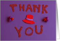 Red Hat Thank You card