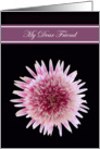 Friend Will you be my Bridesmaid Invitations Cards -- Gorgeous Gerbera card