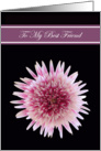 Best Friend Will you be my Bridesmaid Invitations Cards -- Gorgeous Gerbera card