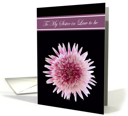 Sister in law to be Will you be my Bridesmaid Cards --... (821436)