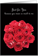 Will You Be My Maid of Honor Cards -- Gorgeous Bridal Bouquet card