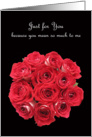 Will You Be My Maid of Honor Cards -- Gorgeous Bridal Bouquet card