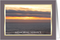 Sunset Memorial...