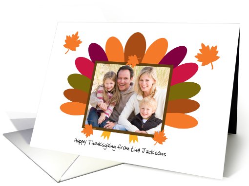 Thanksgiving Turkey Photo card (851972)