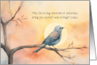 Sympathy and Loving Memories for Comfort and Strength card