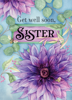 To Sister Get Well...